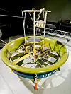 Hillers modell 1031-A-1 flyvende plattform, slik den er utstilt i Smithsonian National Air and Space Museum i Chantilly, Virginia. Foto: Wikimedia Commons/CC-Zero