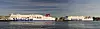 Stena Scnadinavica og Stena Germanica (t.h.). Sistnevnte ble i 2015 bygget om til metanoldrift for å redusere utslipp av helseskadelige stoffer (SOx, NOx, partikler) og CO2. Bilde: Stena/GORAN ASSNER