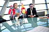 Viva Espania: Telenors Rolv-Erik Spilling har funnet den digitale pengetonen sammen med Jose Valles som leder Telefónicas BlueVia plattform.