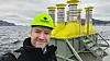 – Havkraft har levert strøm på nett og jobber nå med konkrete kundeprosjekter i inn- og utland, forteller Geir Arne Solheim, som er oppfinneren bak Havkraft Wave Energy Converter (H-WEC) og Powerbooster (POBO). Foto: Havkraft AS