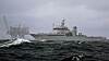 Forsvaret øker tilstedeværelsen ved olje- og gassinstallasjoner etter Nord Stream-lekkasjene. Her patruljerer kystvaktskipet KV Sortland utenfor Troll A-plattformen fredag 30. september.