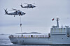 Danmark har snart brukt opp forsvarsbudsjettet sitt, blant annet ved å øke tilstedeværelsen i Arktis. Her fra en militærøvelse ved Nuuk på Grønland.
