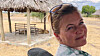Marianne Nilsen Sturmair er ny leder for Ingeniører uten grenser. Her et bilde sammen med en løve, tatt på en ferietur til Tanzania.