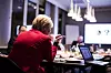 Visitt: Kunnskapsminister Kristin Halvorsen var til stede på deler av jurymøtet. Hun er fullt innforstått med at realfagskompetanse er avgjørende for å få fram nye bragdkandidater de kommende årene. Foto: Håkon Jacobsen