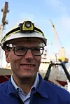 Konstrukssjonssjef Kåre Nerem ved Fiskerstrand er prosjektleder for hydrogenfergen. Bilde: Tore Stensvold