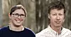 Sophie Labonnote-Weber og Øyvind Mejdell Jakobsen. Foto: NTNU Samfunnsforskning