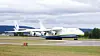 An-225 på Gardermoen. Foto: Eirik Helland Urke
