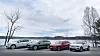 Samletest av Volkswagen ID.4, Skoda Enyaq iV80, Volvo XC40 P8 og Ford Mustang Mach-e.