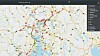 Skjermdump av den nye tjenesten Vegvesen trafikk