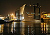 Med 5 graders slagside ble Höegh Osaka tauet inn til kai Southampton 23. januar.