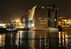 Med 5 graders slagside ble Höegh Osaka tauet inn til kai Southampton 23. januar.