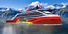Inoceans forslag om elektrisk forsyningsskip, Ino Fjord. Ett skip på hver side forsyner cruiseskip med strøm og sørger for nullutsslippsseilas i norske fjorder.