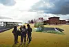 Åpent: Arkitektene har funnet plass til mye åpent rom. Til venstre i bildet har Superunion lagt en ekstra etasje over en av de eksisterende bygningene langs sjøkanten.