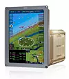 Skjerm i Univeral Avionics' Insight-serie med produkter. Foto: Universal Avionics