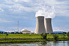 51 prosent av den norske befolkningen oppgir at de er positive til kjernekraft, ifølge Opinion. Her fra atomkraftverket Grohnde ved Emmerthal i nordvestlige Tyskland.