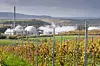 Kernkraftwerk Neckarwestheim i Baden-Würtember. Den første av to reaktorer ble satt i drift 1. desember 1967. 15. april 2024 ble det stengt ned.