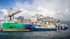 Containerskip bestilles i økende grad med LNG som drivstoff. CMA CGM Jacques Saadé var det første store LNG containerskip til å bunkre gass i Rotterdam i 2020.
