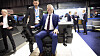 Fiskeri- og havminister Bjørnar Skjæran er også minister for maritime næringer. Nå sørger han for at Ocean Space Centre-byggingen fortsetter etter planen. Her fra Nor-Shipping i april.