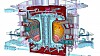 Iter er basert på tokamak-prinsippet, hvor kjerner av deuterium og tritium fusjonerer i et vakuum-kammer til heliumkjerner og frie nøytroner under utslipp av energi – holdt på plass av et kraftig magnetfelt dannet med superledende spoler.