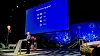 Ordfører Harald Furre (H) i Kristiansand presenterte elektrifiseringsgraden av transportsektoren i Kristiansand kommune under Agder Energi-konferansen 2019