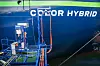 Ladepluggen er klar i Sandefjord, men Color Hybrid begynner ikke å lade med en før alle systemer om bord er finjustert. Foto: Eirik Helland Urke