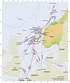 Rørledningssystemet på norsk sokkel er 9000 kilometer langt. Ill: norskpetroleum.no