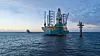 Rowan Stavanger er på Yme-feltet for å for å gjøre arbeid på fundamentet for brønnhodeplattformen og installere en struktur som senere vil bli brukt for installasjon av brønnhodemodulen. Foto: Repsol