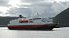 Hurtigruteskipet MS Richard With skal i dokk ved Myklebust Verft og få satt inn nye motorer, batterier, nytt propellsystem og ny bulb.