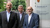 F.v.: Christian Vammervold Dreyer (Eiendom Norge), Per Jæger (Boligprodusentene) og Thor Eek (NBBL).