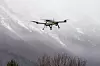 Testflyging med en Griff 30-drone. Dronen på bildet er batteridrevet og kan løfte 30 kilo nyttelast. Foto: Harald Brombach
