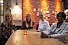 Louise Berge, Adele Heger, Vilde Thoresen Nord og Ndey Jobarteh ønsker å videreutvikle den digitale plattformen. Foto: TUM Studio
