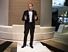 Frelst på strøm: Sjefen for Volvo Buses, Håkan Agnevall, formerlig gløder når han snakker om bussens elektriske fremtid.