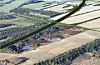 Den 60 meter lange brua langs Holstebromotorvejen blir Danmarks første betongbru støpt i grønn betong.