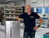 Ola Nygård i Fosen Ventilasjon trekker frem lav vekt og stor grad av fleksibilitet som noe av det som har gjort Climaver populært blant montørene. Foto: Trude Nergaard