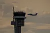 Mandag kveld ble en drone observert i nærheten av Oslo lufthavn. Her er flytårnet ved flyplassen avbildet ved en tidligere anledning.