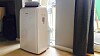 Den portable air-conditioneren tar seg greit ut på stuegulvet, men durer som 2-3 kjøkkenvifter på full guffe.