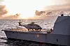 Her lander et NH90-helikopter på fregatten KNM Thor Heyerdahl i 2017. Helikoptrene ble satt på bakken etter at staten hevet kontrakten i 2022. Foto: Jakob Østheim / Forsvaret