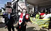 COP17: Klimademonstranter i Durban. Det er fortsatt strid om Kyoto-avtalens framtid.