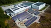 Det bakkemonterte anlegget består av bifacial-paneler vinklet 35 grader mot sør. Foto: Glacio