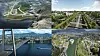 Rogfast, E18 mellom Lysaker og Ramstadsletta, Sotrasambandet og E39 mellom Svegatjørn og Rådal er de fire største veiprosjektene i Norge for tiden.