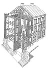 «Undergrunnsprosjekt»En rekke eldre murgårder i Oslo er fundamentert på treflåter som kan råtne dersom grunnvannet synker.