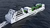 MS Green Ammonia er utviklet av LMG Marin, Wärtsilä og Grieg Edge. Det blir 120 meter langt og får en tankkapasitet på 7500 kubikkmeter.