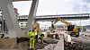 Det jobbes døgnet rundt med den omfattende oppgraderingen av Drammen stasjon.