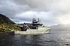 Kystvaktskipet Tor i Hardanger i 2018. Skipet var i umiddelbar nærhet av den utenlandske ubåten da de ble overrasket i Hjeltefjorden 20. mai i år.