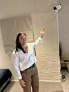 Sensio har 200 norske kommuner som brukere av teknologi og løsninger som bidrar til at eldre kan bo trygt hjemme, forteller Anne Roland. Foto: Jan M. Moberg