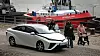 Toyota Mirai er en av tre hydrogen-modeller på det norske markedet. Det er for få til å bety noe. Foto: Per Erlien Dalløkken