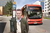 Jon H. Stordrange, administrerende direktør, NHO Transport, advarer mot å innføre restriksjoner mot kinesiske elbusser, som denne BYD-bussen. Foto: Eirik Helland Urke