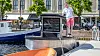 Martin Bjurmalm står bak den solcelledrevne batteribåten Freepower, som er laget i nesten bare aluminium.
