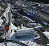 Punktsky som viser deler av anleggsområdet. Foto: Norconsult/Skanska