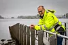 Den tekniske kulverten dobler som HC-rampe ved badestranden på Hovedøya. Foto: TUM Studio